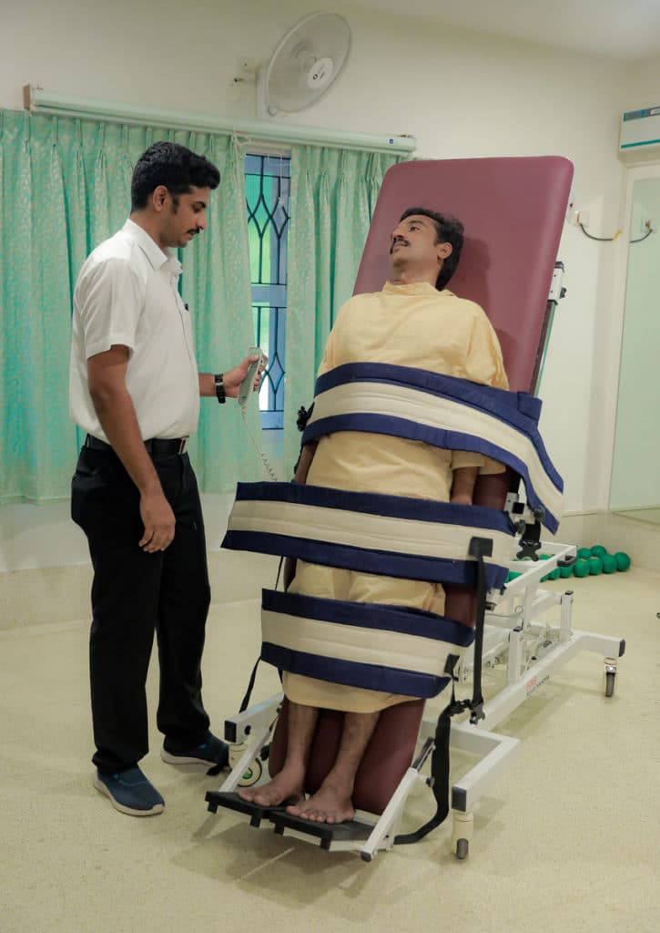 Physical treatments for spinal cord injury at Hamsa Rehab Chennai